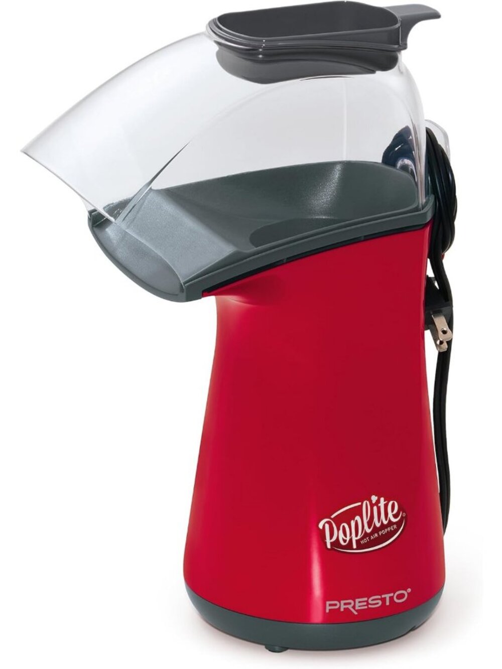 Hot Air Popcorn Popper - Quick & Easy Snack Maker for Healthy Movie Nights